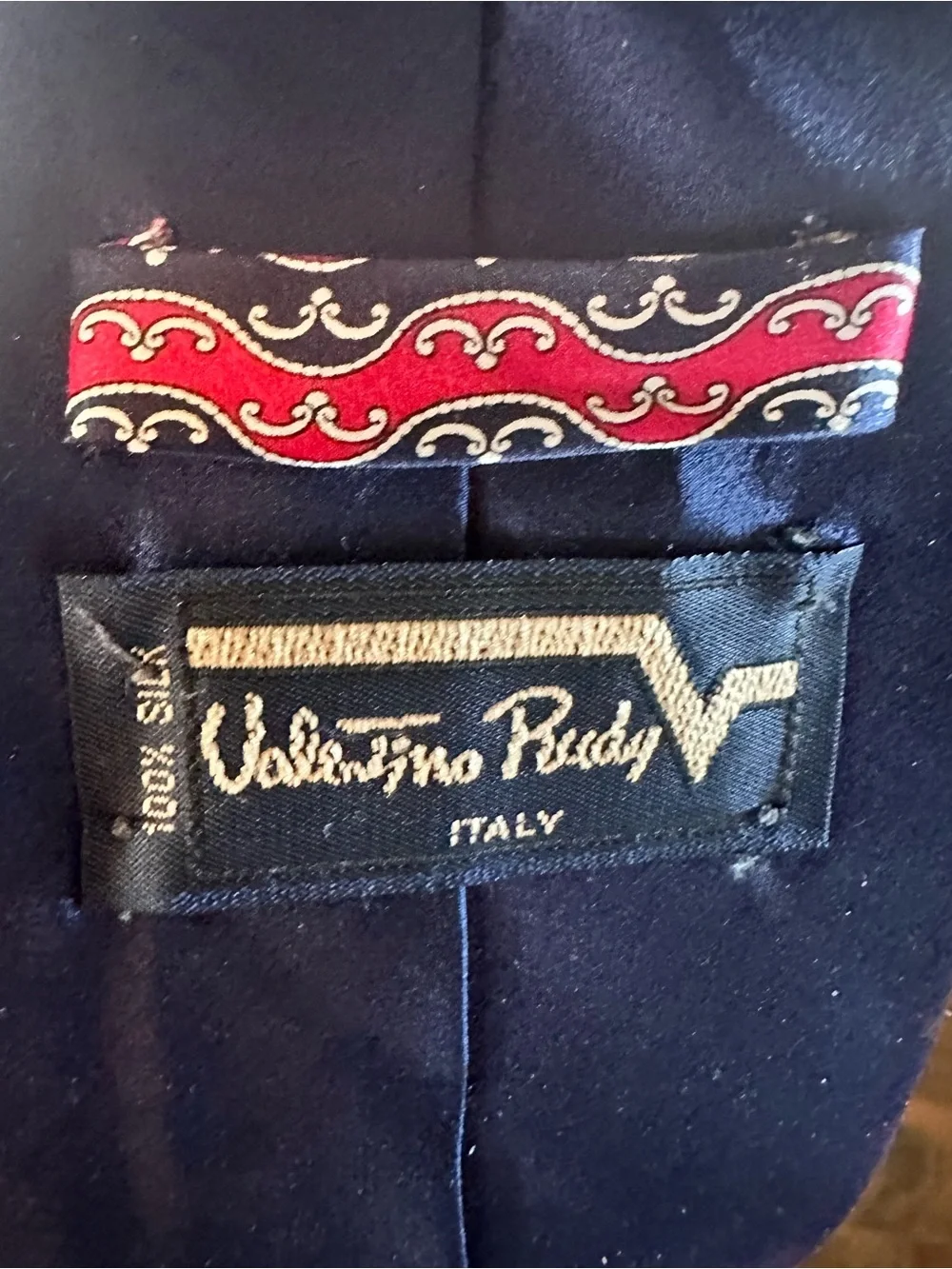 Valentino Rudy Premium Vintage Men's Silk Neck Tie